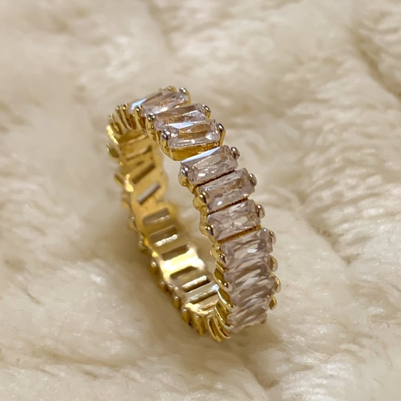 Argento Vivo Karla Baguette Ring - Picture 8 of 12
